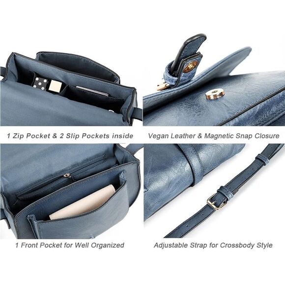 Cross body saddle bag - Picture 3 of 8